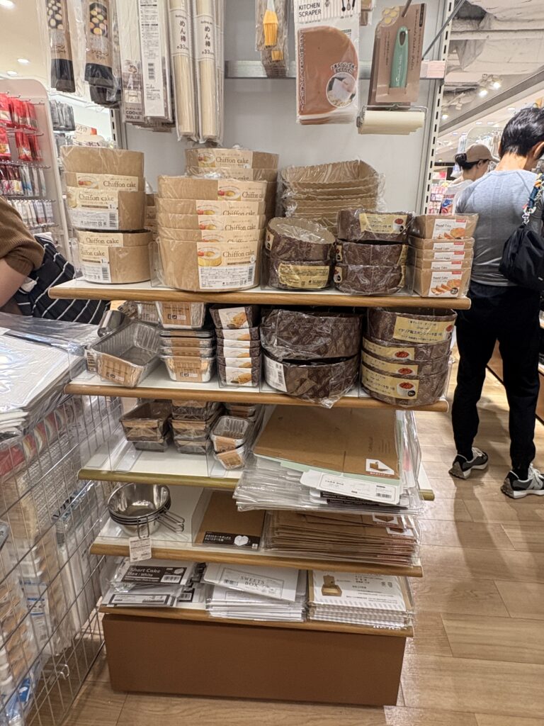 パウンドケーキの売場