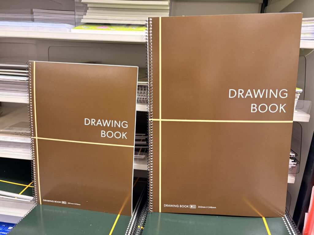 Can Do（キャンドゥ）のスケッチブック(DRAWING BOOK)商品パッケージ写真　2026年4月管理人撮影