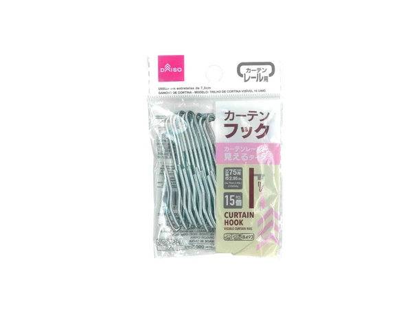 ダイソーのカーテンフック